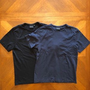 Men’s Richer Poorer Weighted T Lot of 2